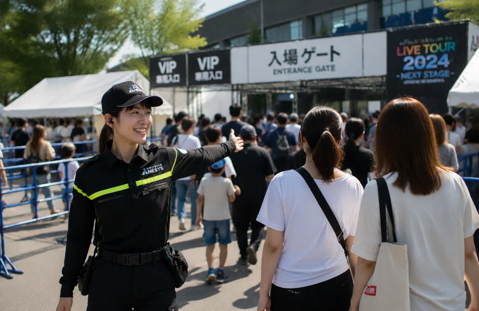 コンサート・スポーツイベントの警備