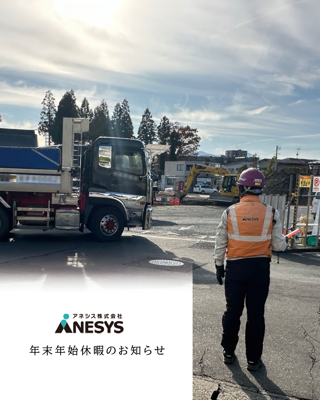 アネシス株式会社年末年始のご案内
